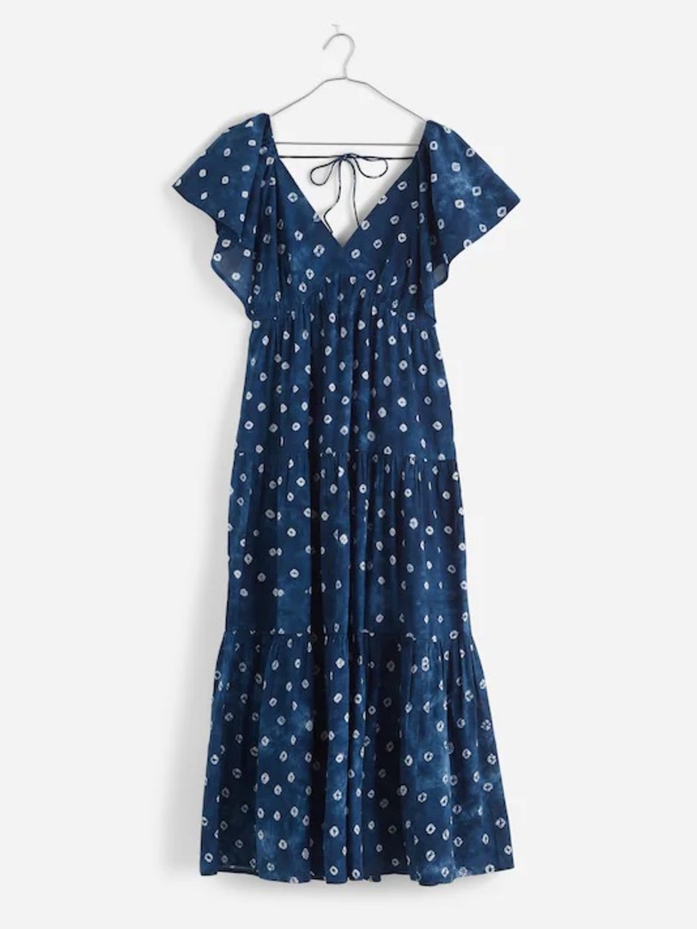 Madewell Devyn Dress in Shibori Print